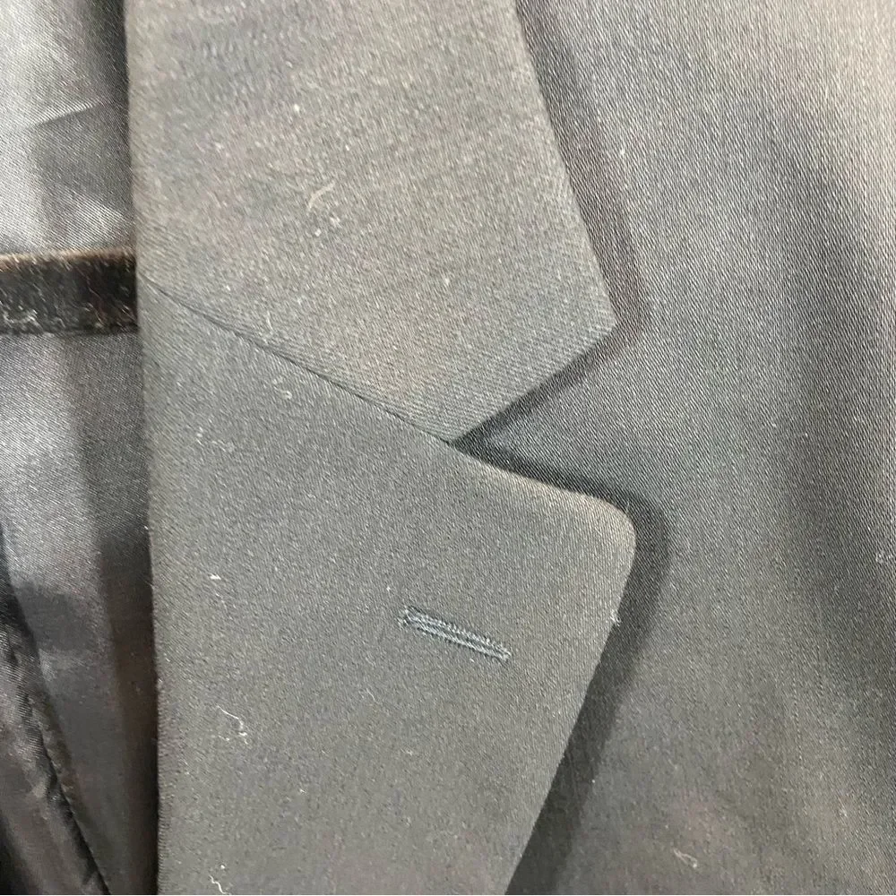 Men’s Jos. A. Bank Mens Black 100% Wool‎ Blazer Size 44L